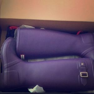 Hunter rain boots